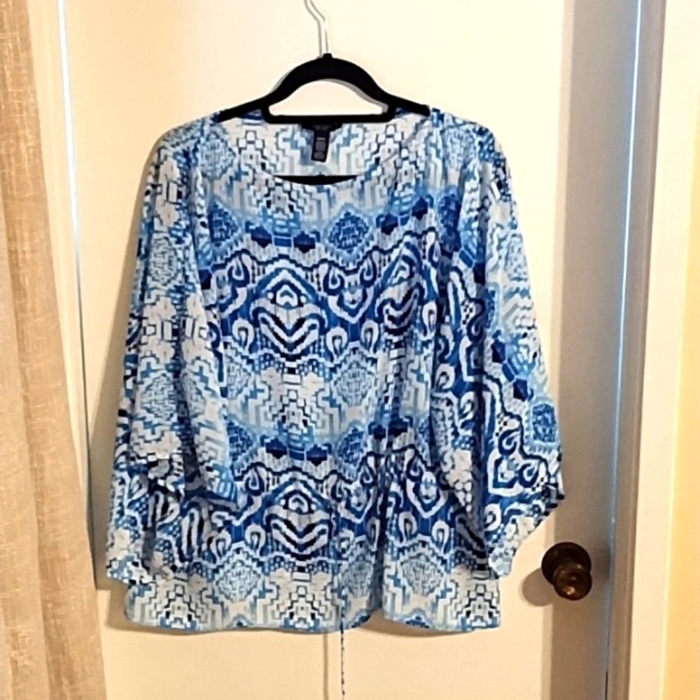 Chaps medium blouse worn twice